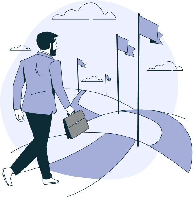 Career Journey Illustration